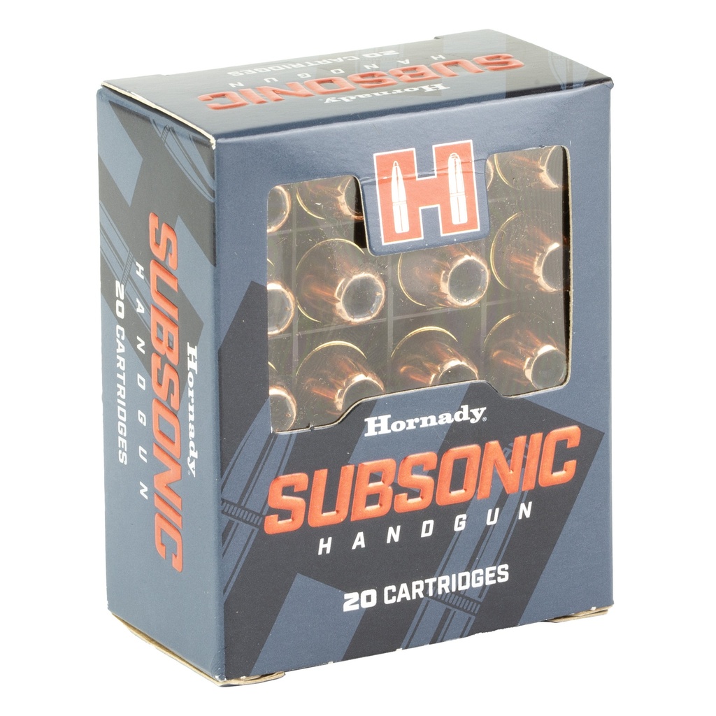 Hornady HRNDY 45ACP 230GRXTP SUBSONIC 20/200 1