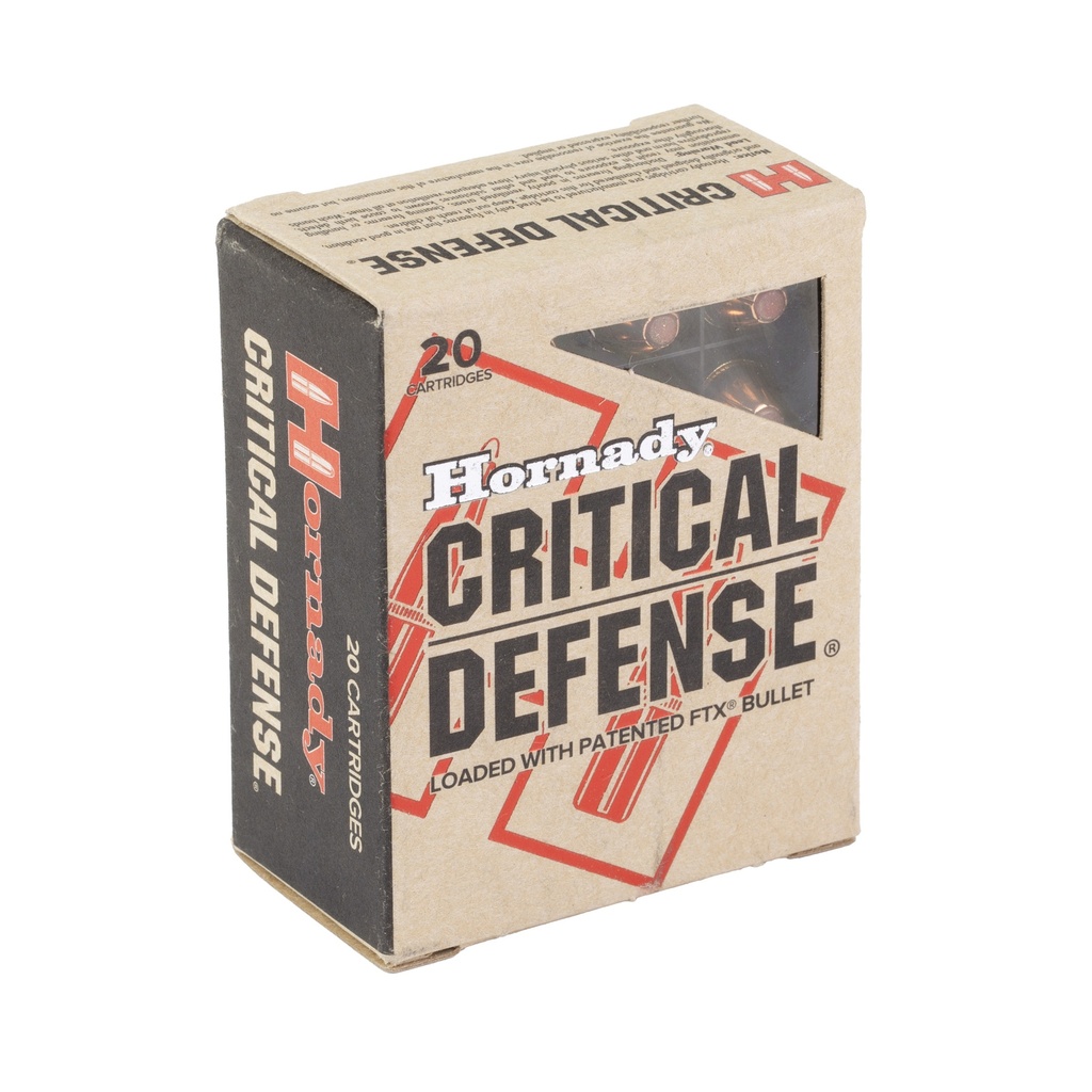 Hornady HRNDY CD 40SW 165GR 20/200 1