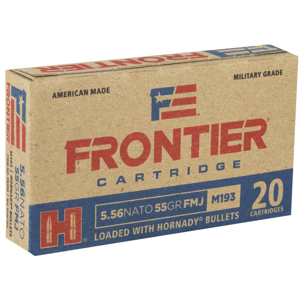 FRONTIER 556NATO 55GR FM193 20/500 1