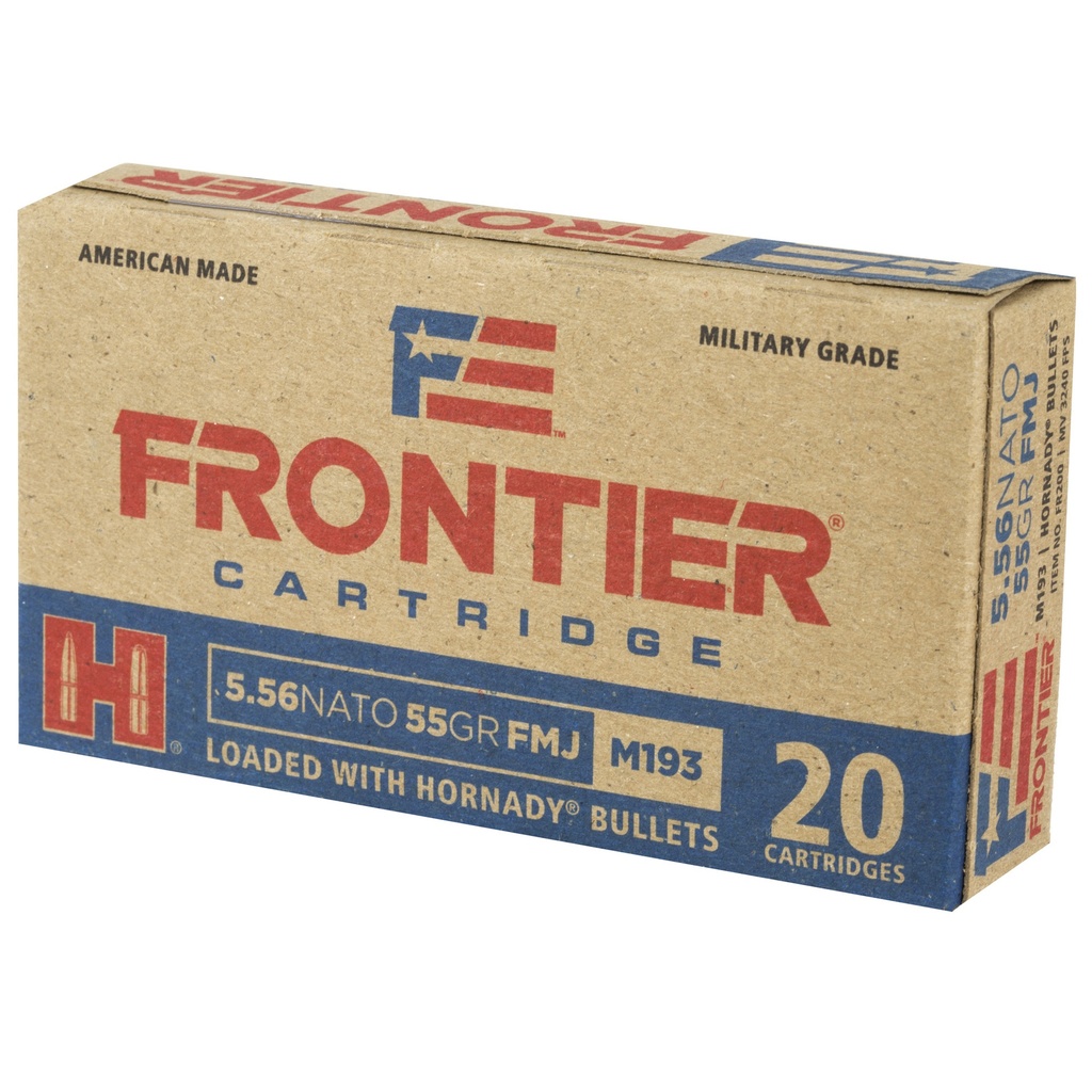 FRONTIER 556NATO 55GR FM193 20/500 2