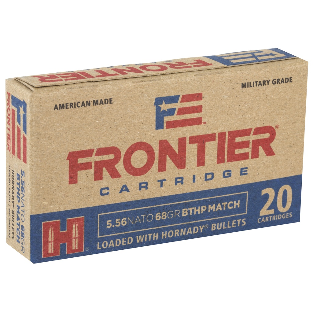 FRONTIER 556NATO 68GR BTHP MTCH 20/5 1