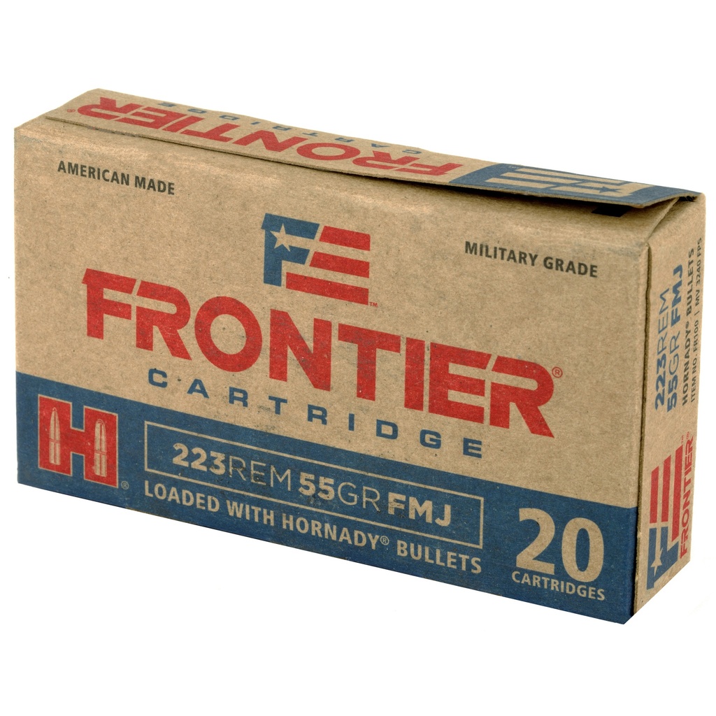 FRONTIER 223REM 55GR FMJ 20/500 2