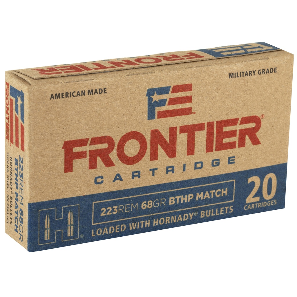FRONTIER 223REM 68GR BTHP MTCH 20 1