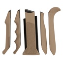 HOGUE AR-15/M-16 MODULAR GRIP FDE 1