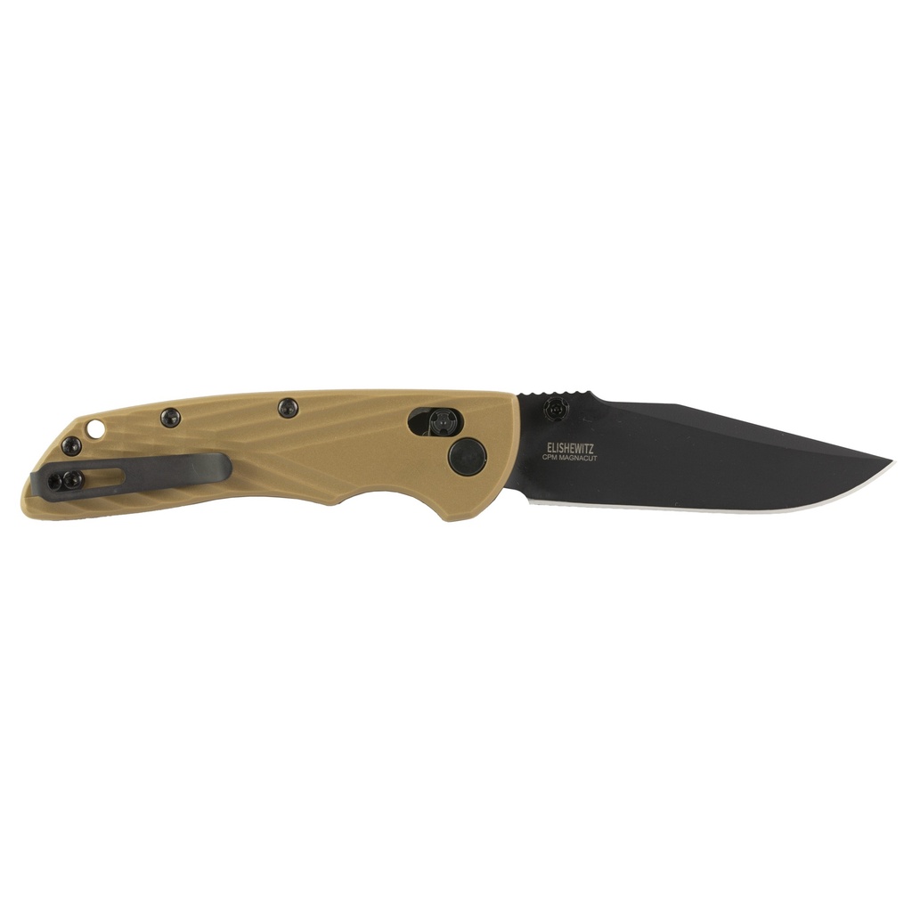HOGUE DEKA 3.25" CLIP BLK POLY FDE 1