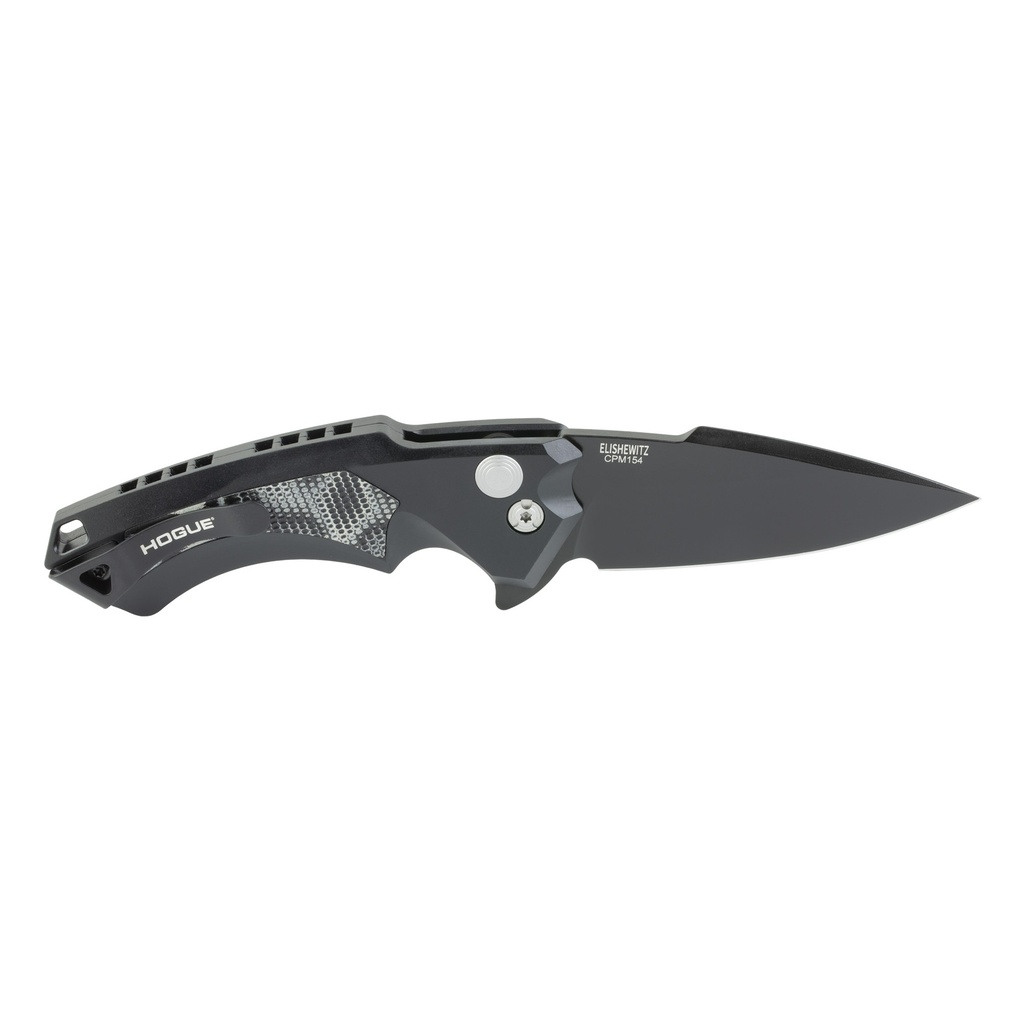 HOGUE X5 3.5" SPEAR PNT BLK/BLK G10 1