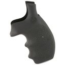 HOGUE GRIP S&W K/L RND BUTT BNTM BLK 1