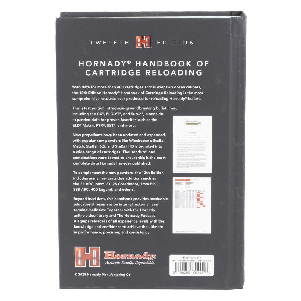 Hornady HRNDY HANDBOOK 12TH EDITION 1