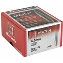 Hornady HRNDY MATCH 6.5MM .264 140GR 100CT 1