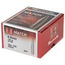 Hornady HRNDY MATCH 6.5MM .264 140GR 100CT 2