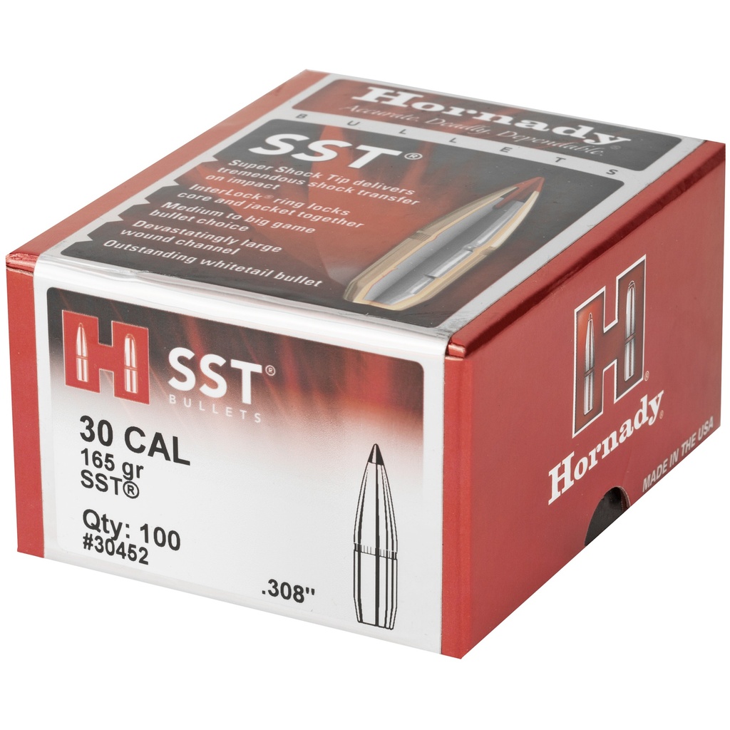 Hornady HRNDY SST 30CAL .308 165GR 100CT 2