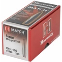 Hornady HRNDY MATCH 6MM .243 105GR 100CT 2