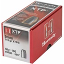 Hornady HRNDY XTP 9MM .355 115GR 100CT 2