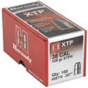 Hornady HRNDY XTP 38CAL .357 125GR 100CT 1