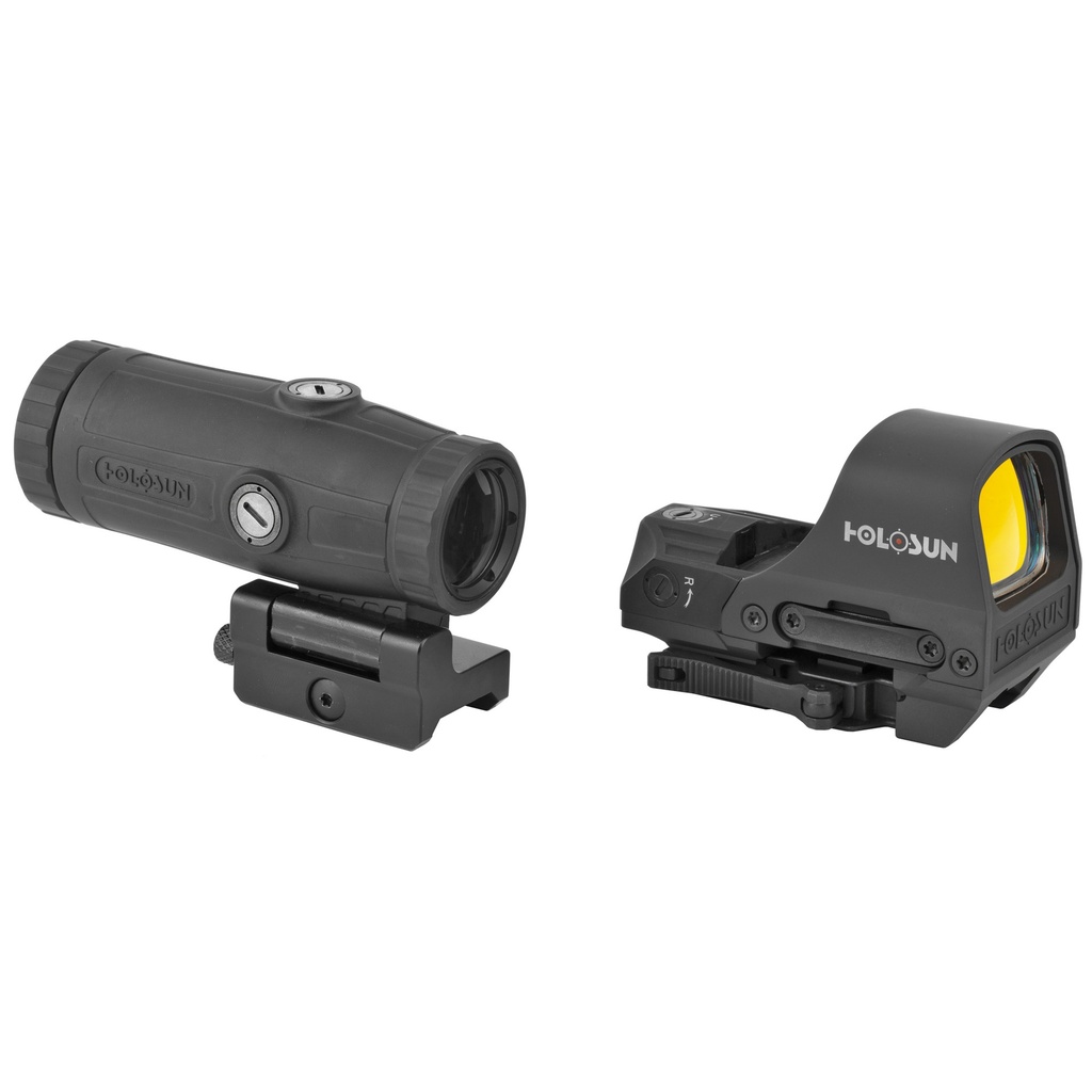 Holosun Technologies H-SUN HS510C & 3X MAGNIFIR BLK COMBO 1