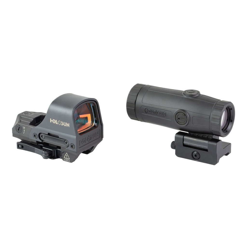 Holosun Technologies H-SUN HS510C-GR & 3X MAGNIFIR COMBO 1