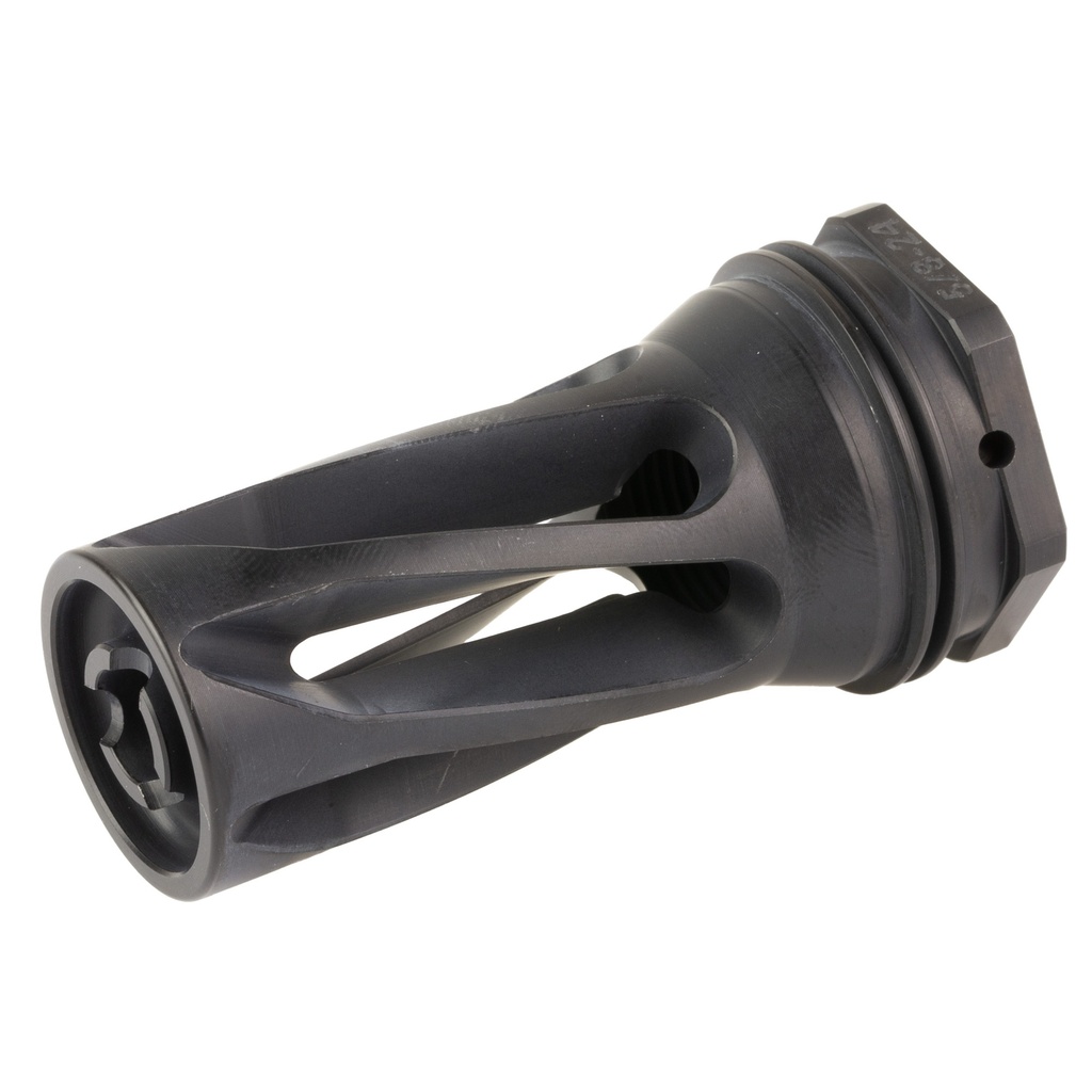 HUXWRX Safety Co. HUX FLASH HIDER QD 556 5/8X24 BLK 2
