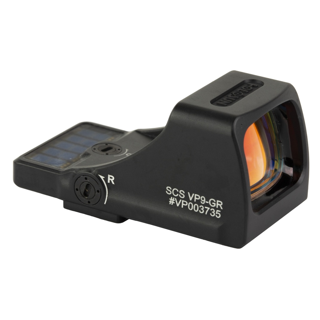 Holosun Technologies H-SUN SCS GRN VP9 SOLAR CHARGING BLK 1