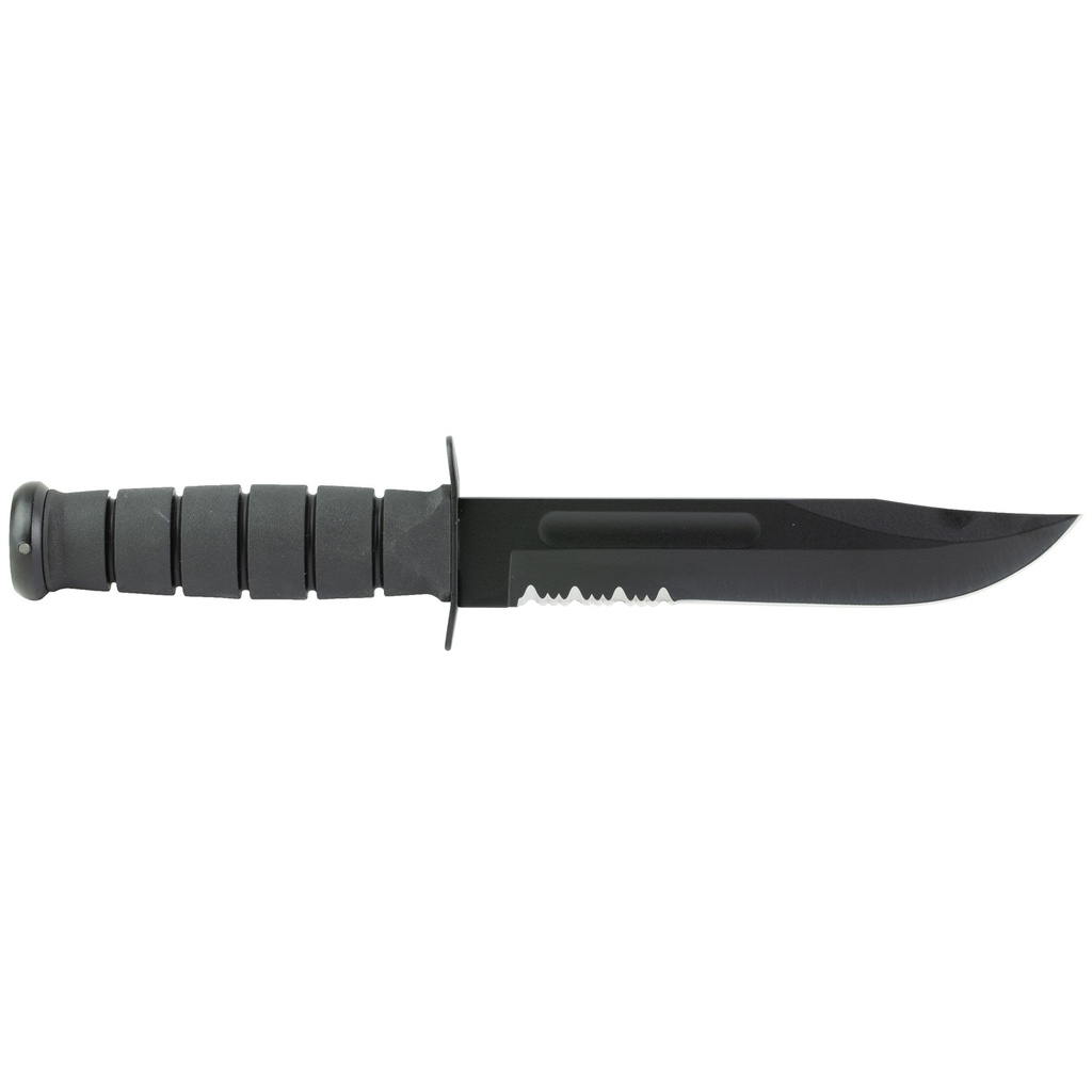 KA-BAR Knives KBAR FIGHTING KNF 7" BLK SRTD W/STH 1