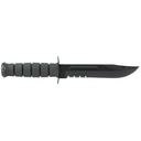 KA-BAR Knives KBAR FIGHTING KNF 7" BLK SRTD W/STH 1