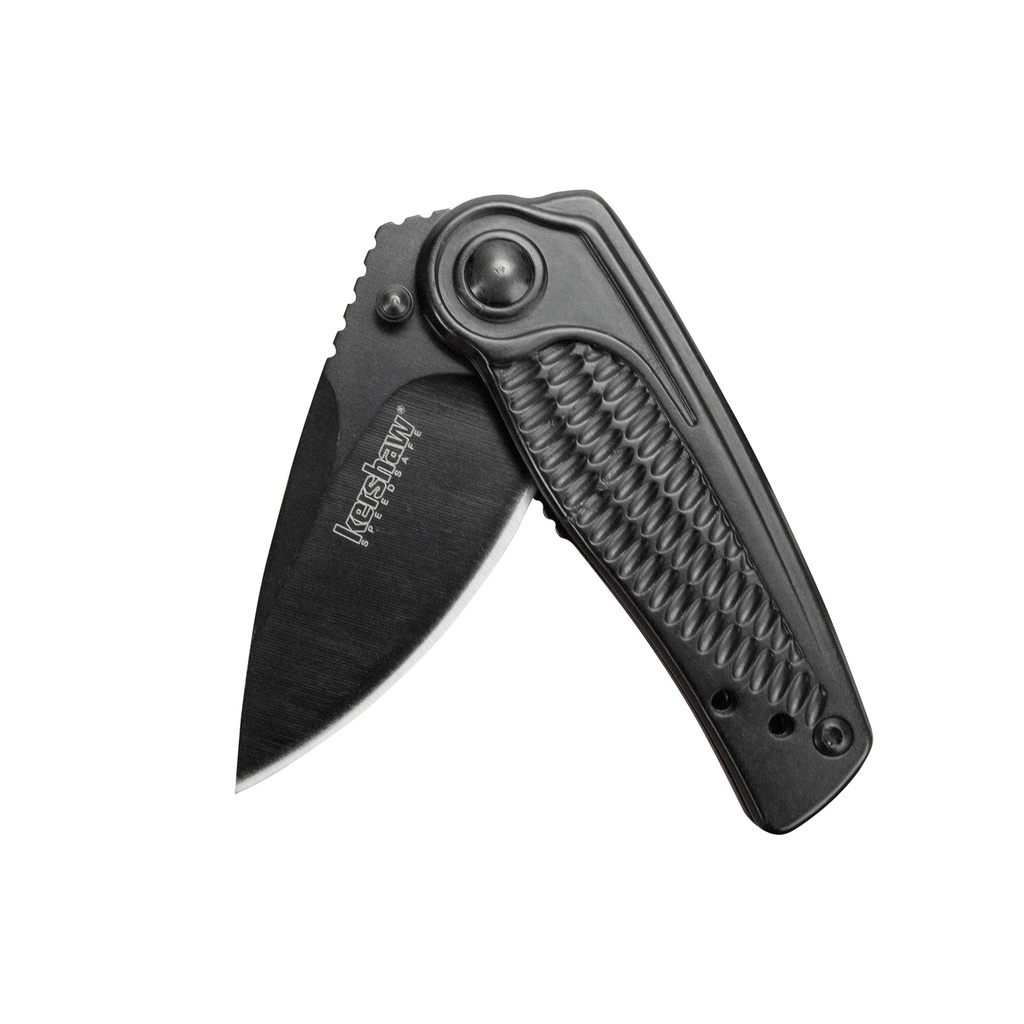 KERSHAW SPOKE 2" PLN BLACKWASH 1