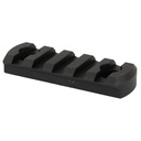 Kinetic Development Group, LLC KDG M-LOK 5 SLOT PIC RAIL BLK 1