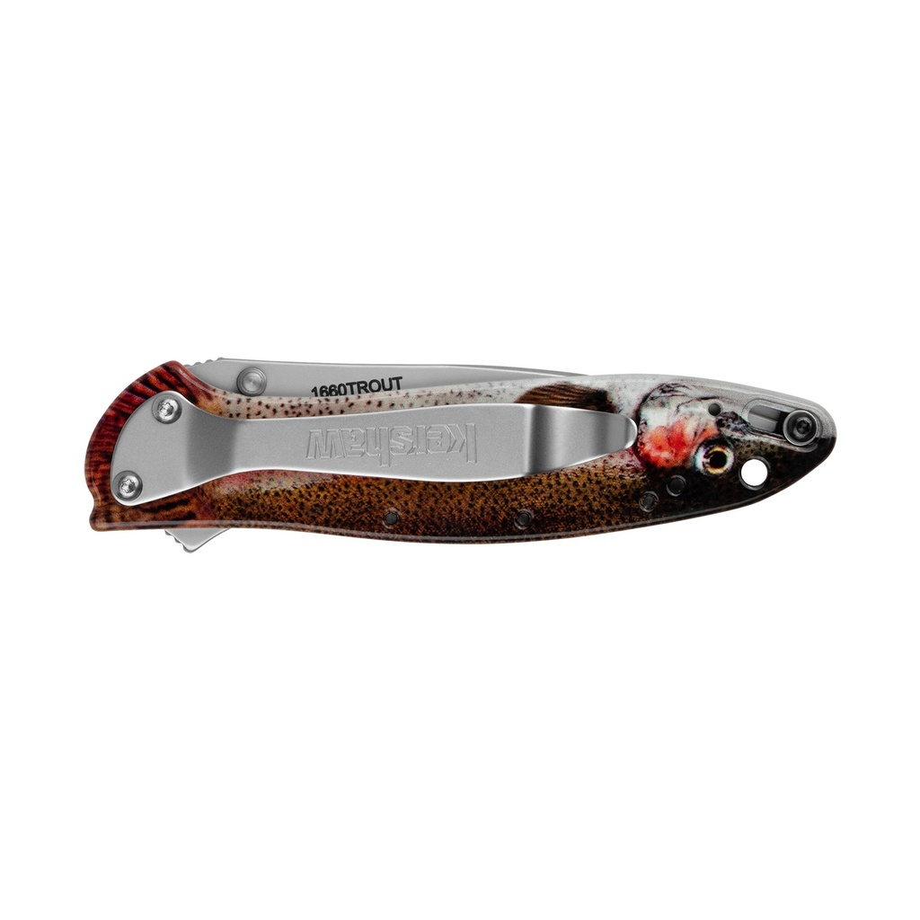 KERSHAW LEEK 3" RNBW TROUT/SILVER 2