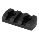 Kinetic Development Group, LLC KDG M-LOK 3 SLOT PIC RAIL BLK 1