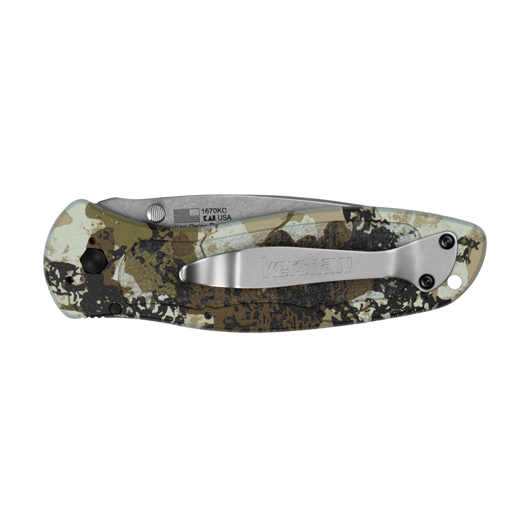 KERSHAW BLUR 3.4" KINGS CAMO STNWASH 2