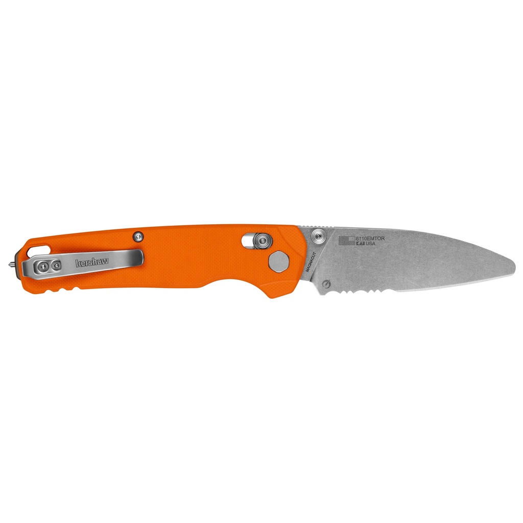 KERSHAW BEL AIR XL EMT 3.25" ORANGE 1