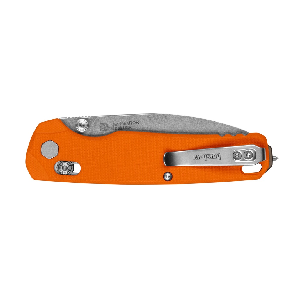 KERSHAW BEL AIR XL EMT 3.25" ORANGE 2