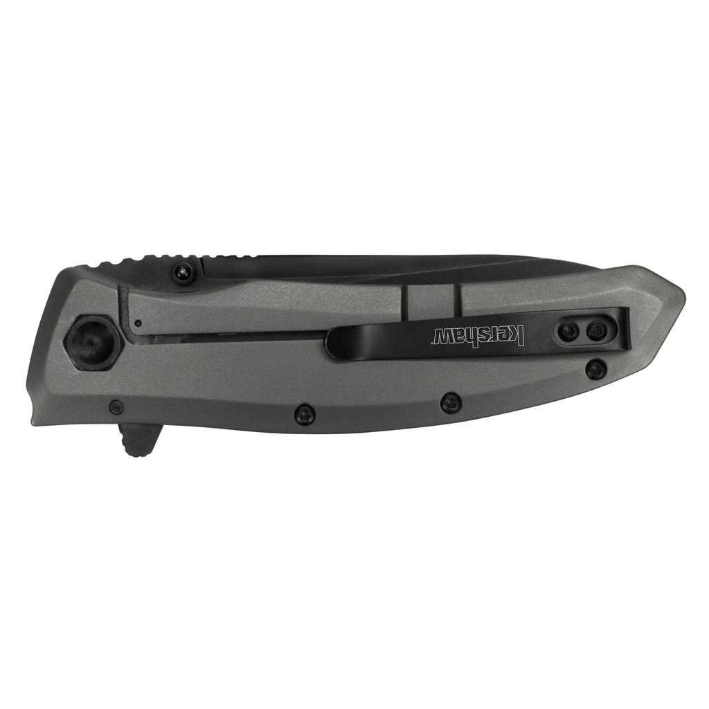 KERSHAW GRID 3.7" PLN BLACK-OXIDE 1