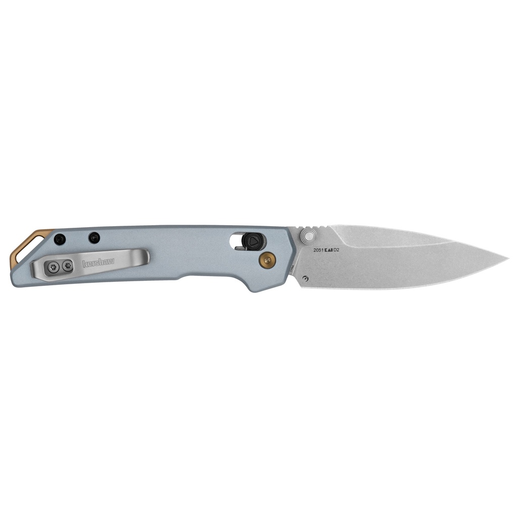 KERSHAW MINI IRIDIUM 3" PLN D2 SLV 1
