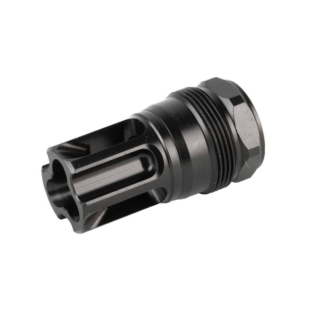 Liberty Precision Machine LPM ECLIPSE FLASH HIDER 1/2X28 BLACK 2