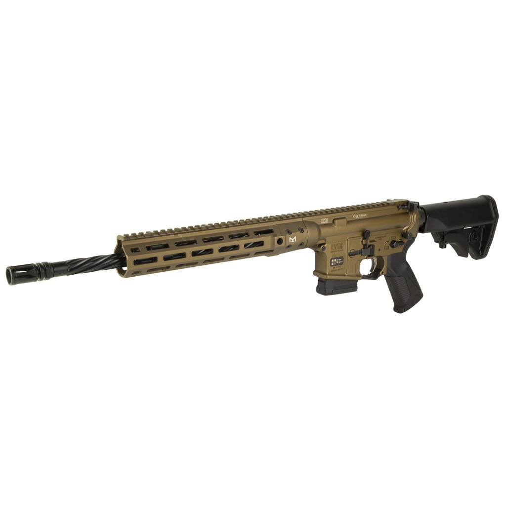 LWRC DI 556NATO 16" CA COMP MLOK BRZ 2