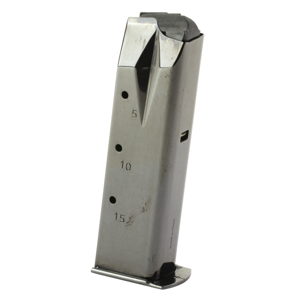 MEC-GAR MAG RUGER P85 9MM 15RD BL 1