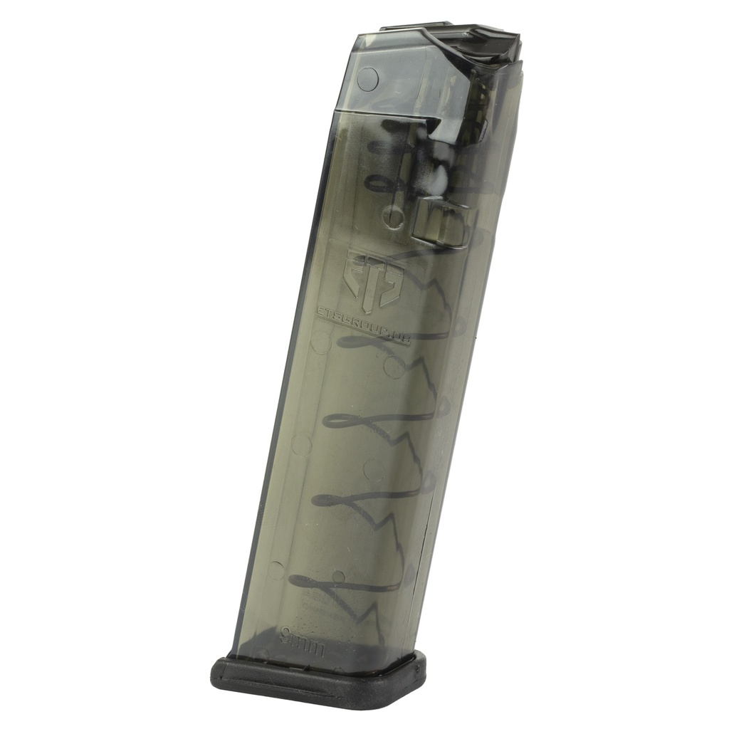Elite Tactical Systems Group ETS MAG FOR GLK 17/19 9MM 22RD CRB S 1