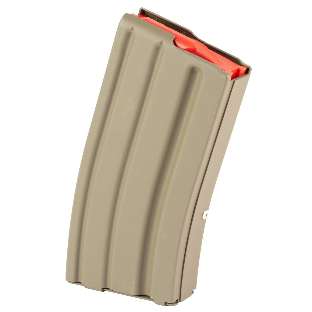 Global Ordnance GO MAG AR 10RD/20RD BDY STL 5.56 FDE 1