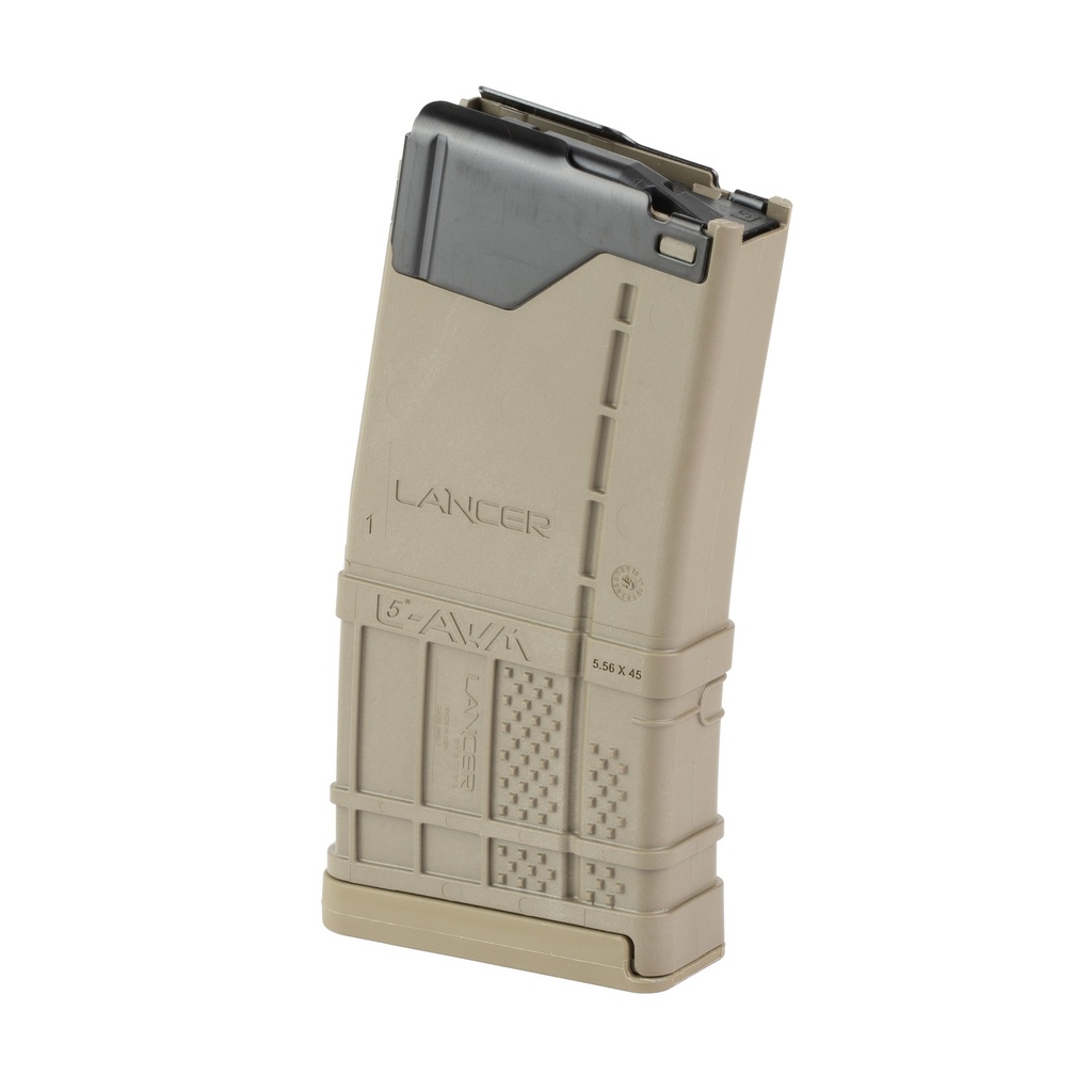 LANCER L5AWM 223REM 5RD OPAQUE FDE 1