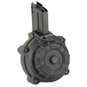 PROMAG AR15 7.62X39 50RD DRUM BLK 1