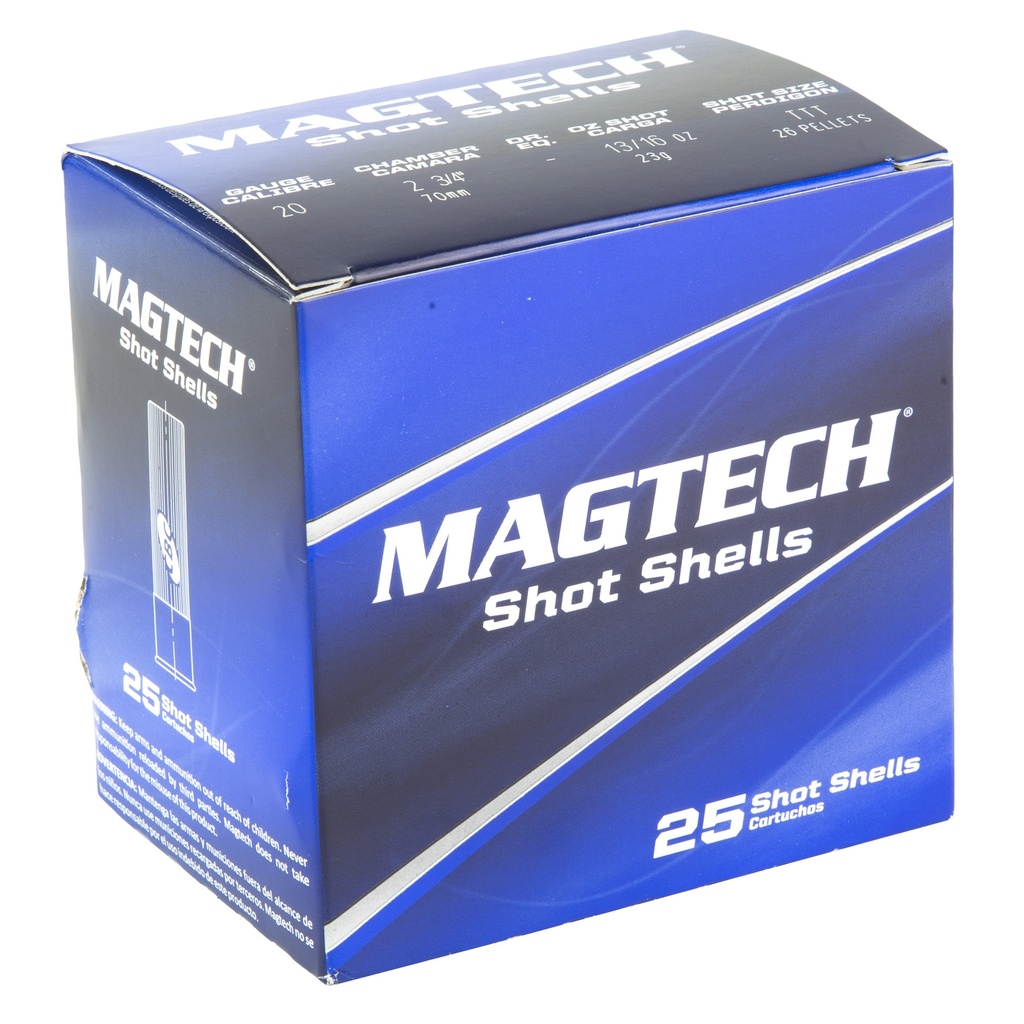 MAGTECH 20GA 2.75" TTT 25/250 1