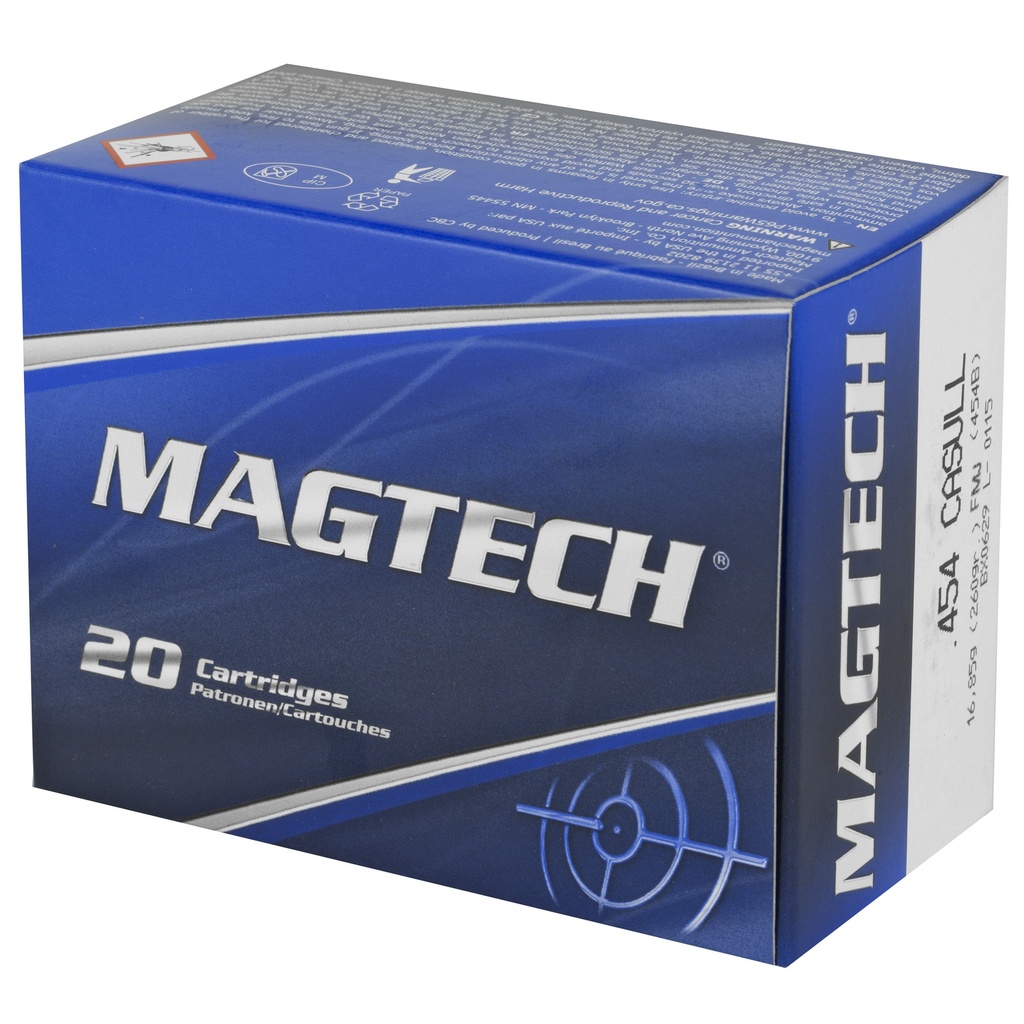 MAGTECH 454 CASULL 260GR FMJ 20/1000 2