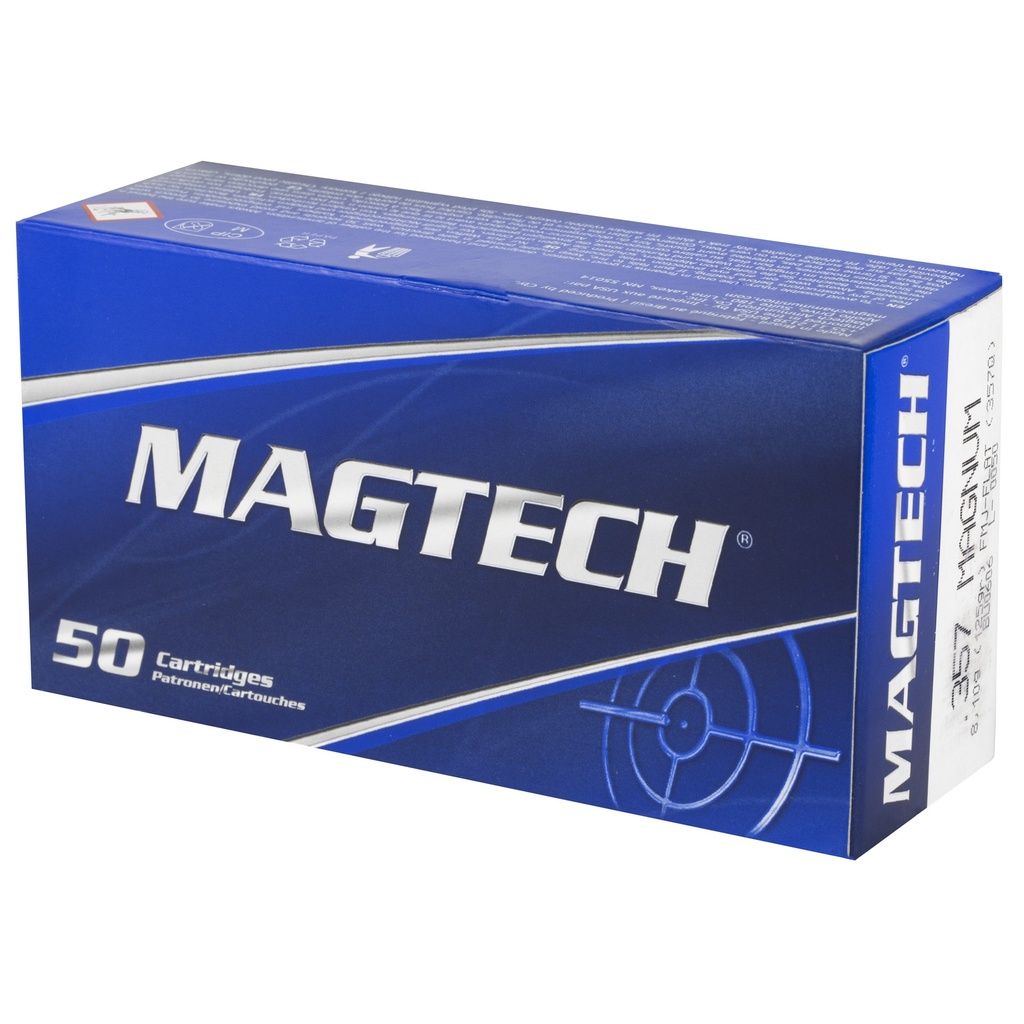 MAGTECH 357 MAG 125 FMJ FLAT 50/1000 2