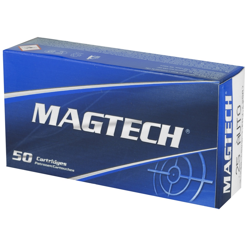 MAGTECH 25ACP 50GR FMJ 50/1000 2