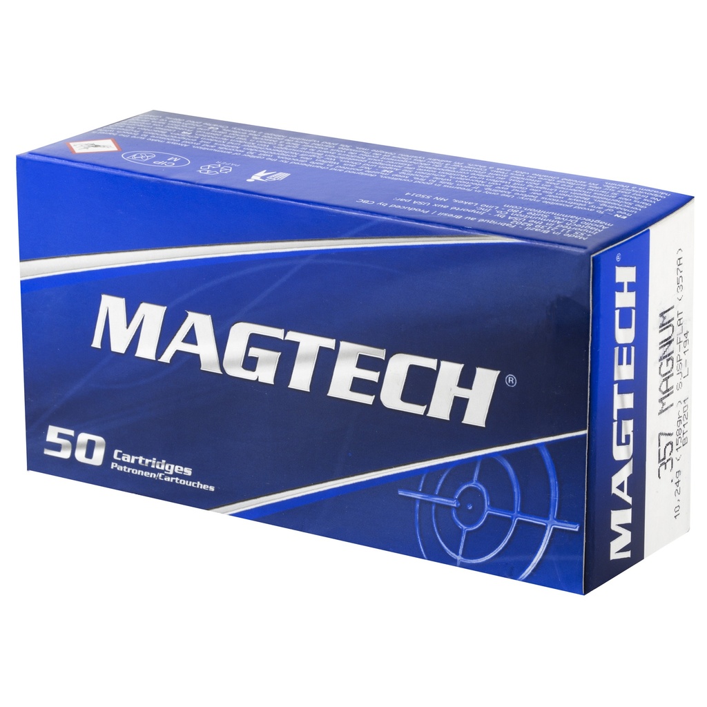 MAGTECH 357MAG 158GR JSP 50/1000 2