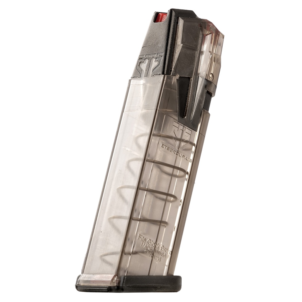 Elite Tactical Systems Group ETS MAG OMEGA FOR GLK 17/19 9MM 17RD 2