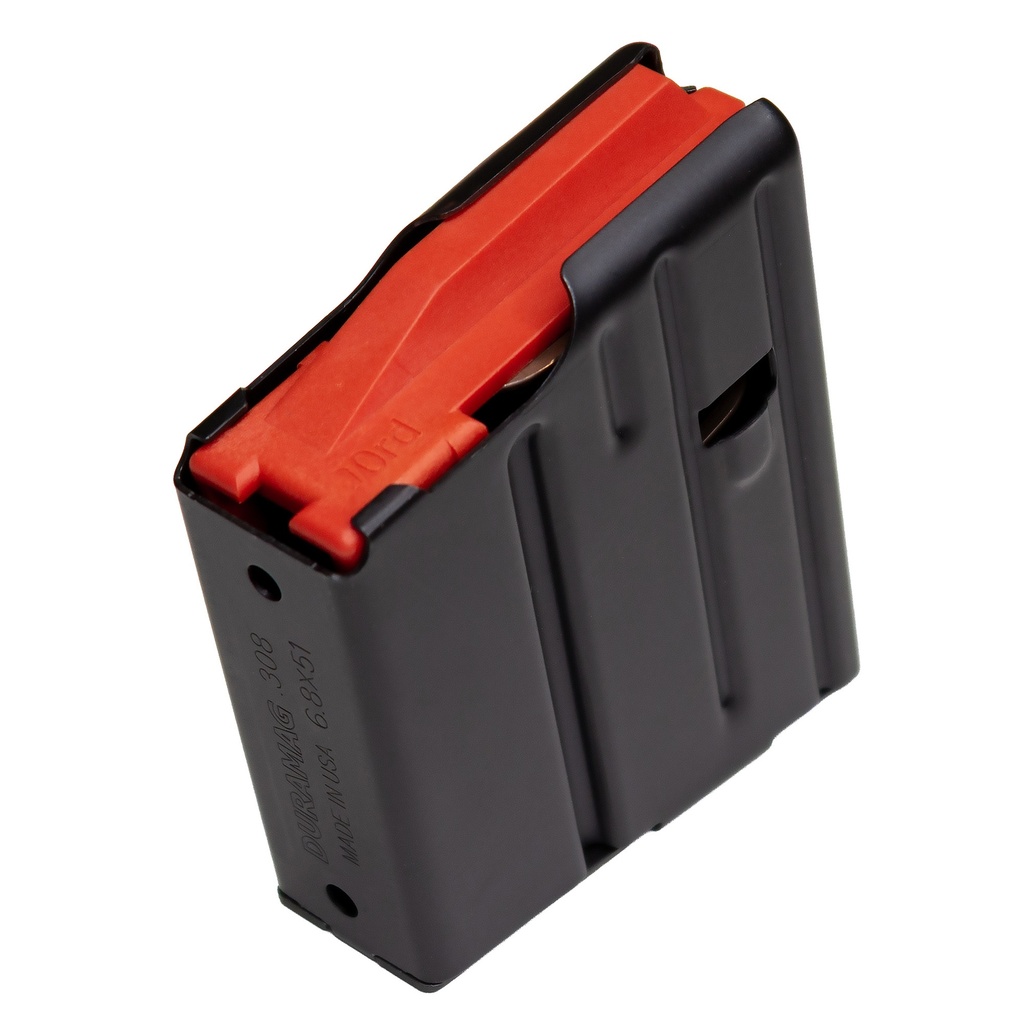 DURAMAG MAG DURAMAG 10RD 308/6.8X51 SS BLK 1