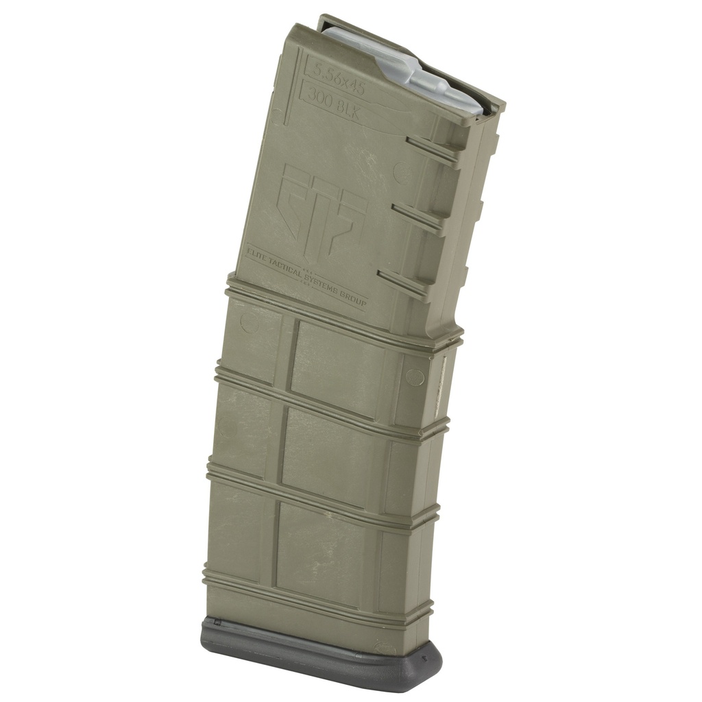 Elite Tactical Systems Group ETS MAG FOR AR15 30RD G2 ODG NYLON 1