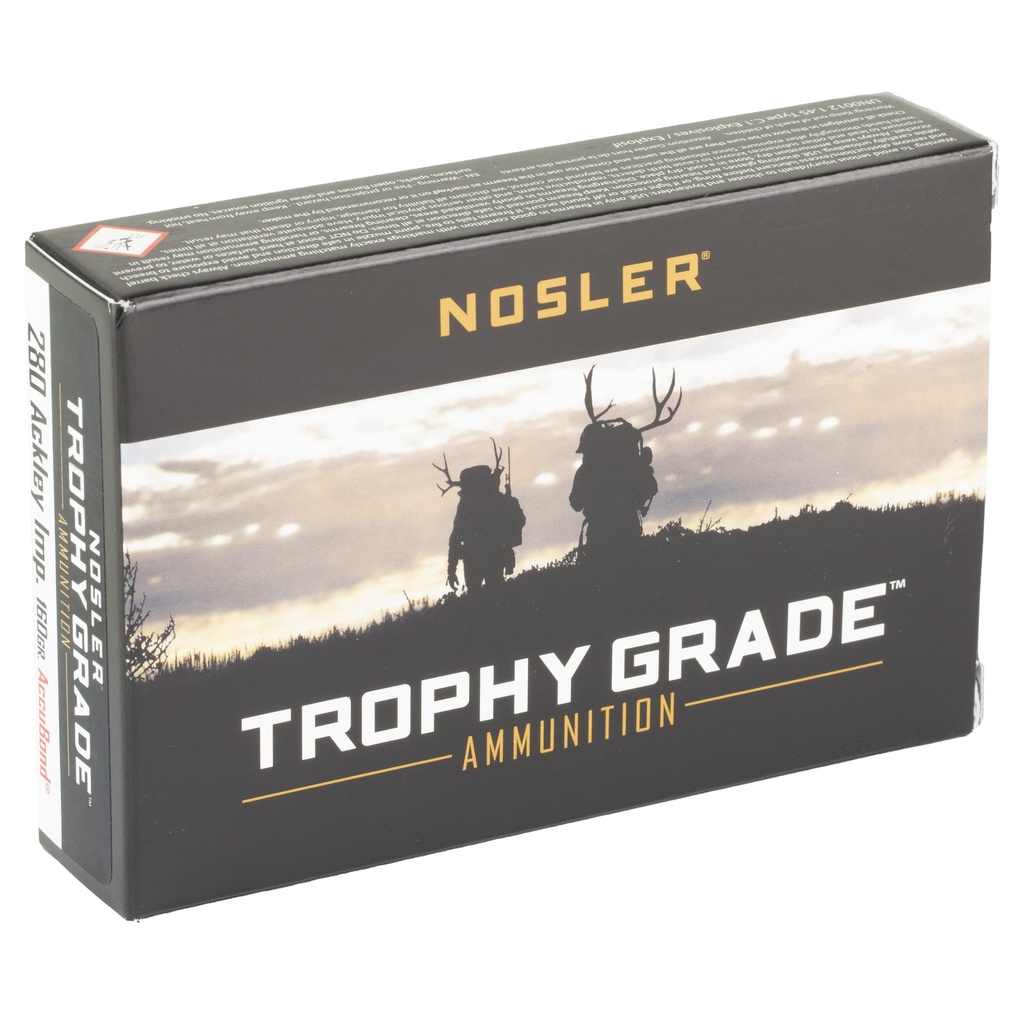 NOSLER 280 ACK IMP 160GR AB 20/200 1