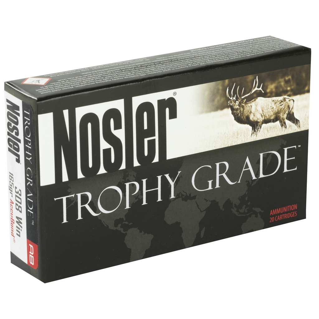 NOSLER 308WIN 165GR AB 20/200 1
